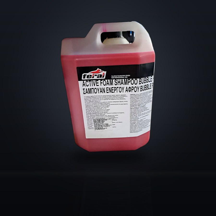 FERAL Active foam shampoo bubble pink 4L