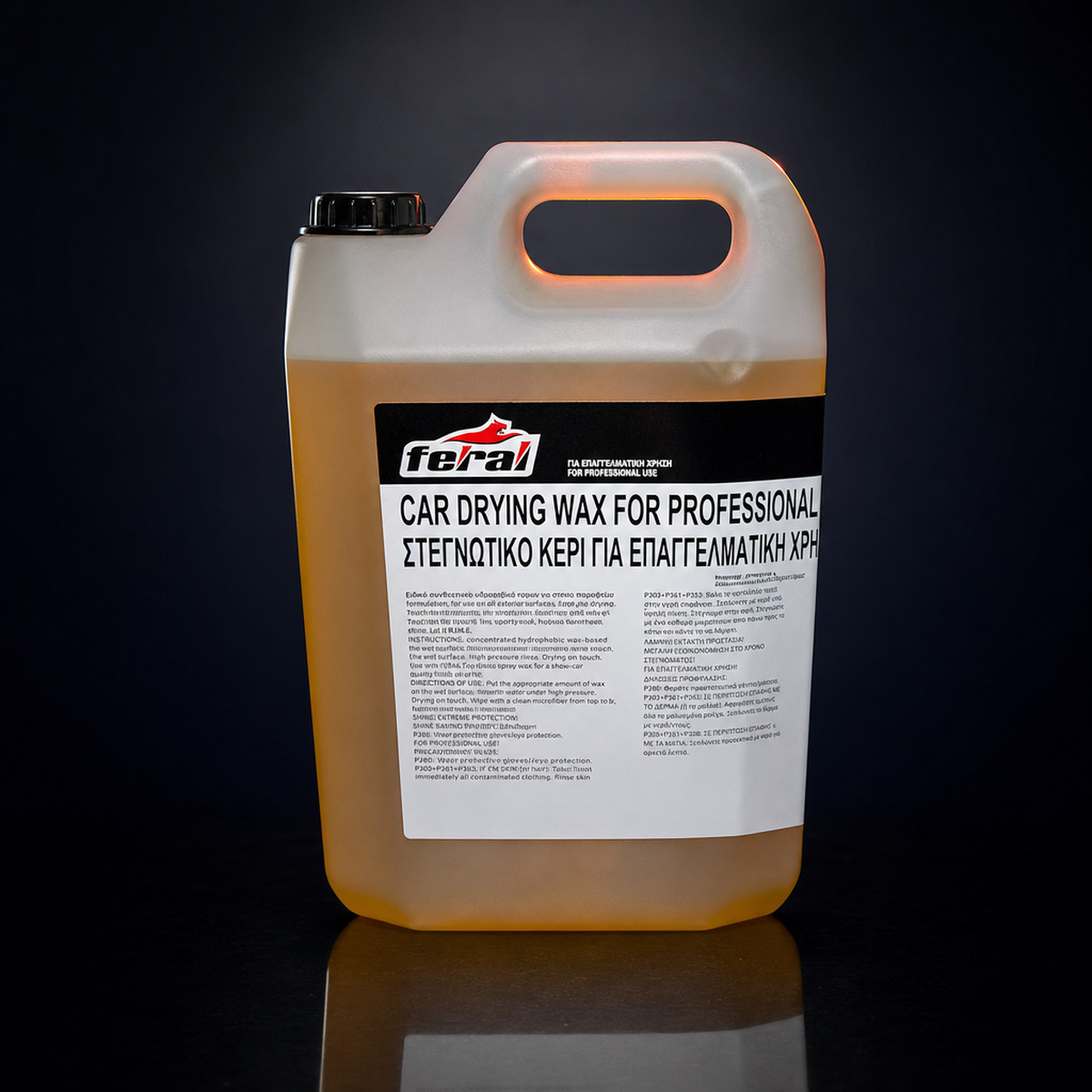 FERAL Car drying wax 4L