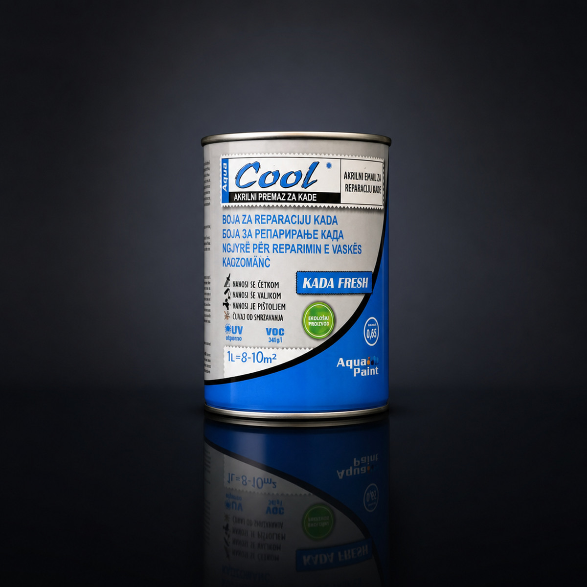 COOL lak za reparaciju kada bijeli 0,45l