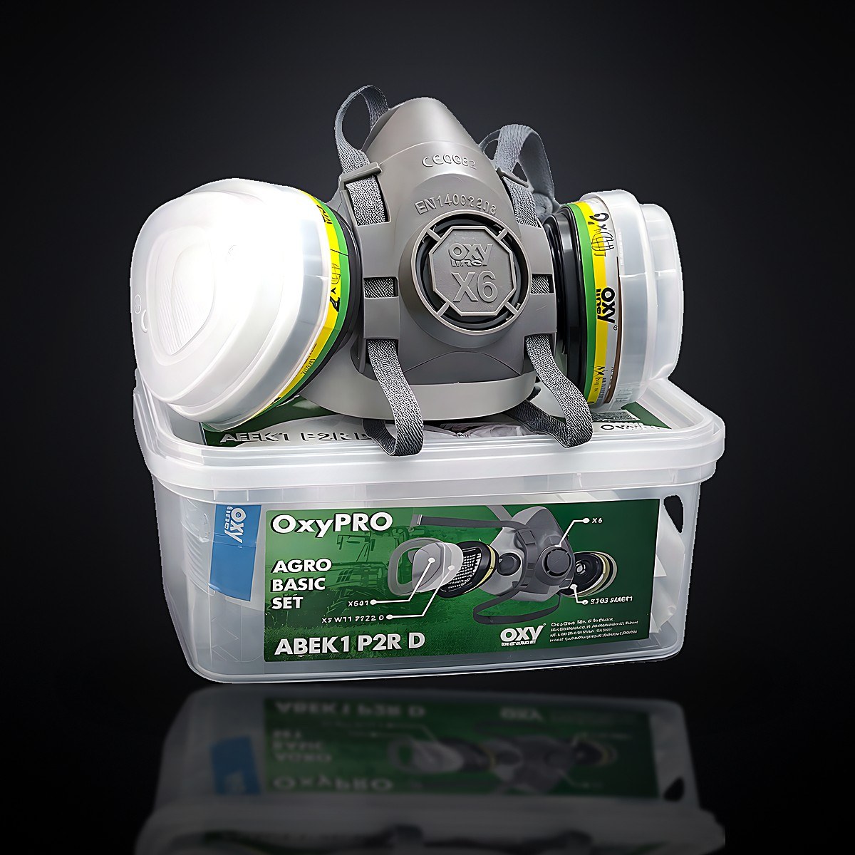 OxyPRO X6 Agro Basic Set ABEK1 P2R D
