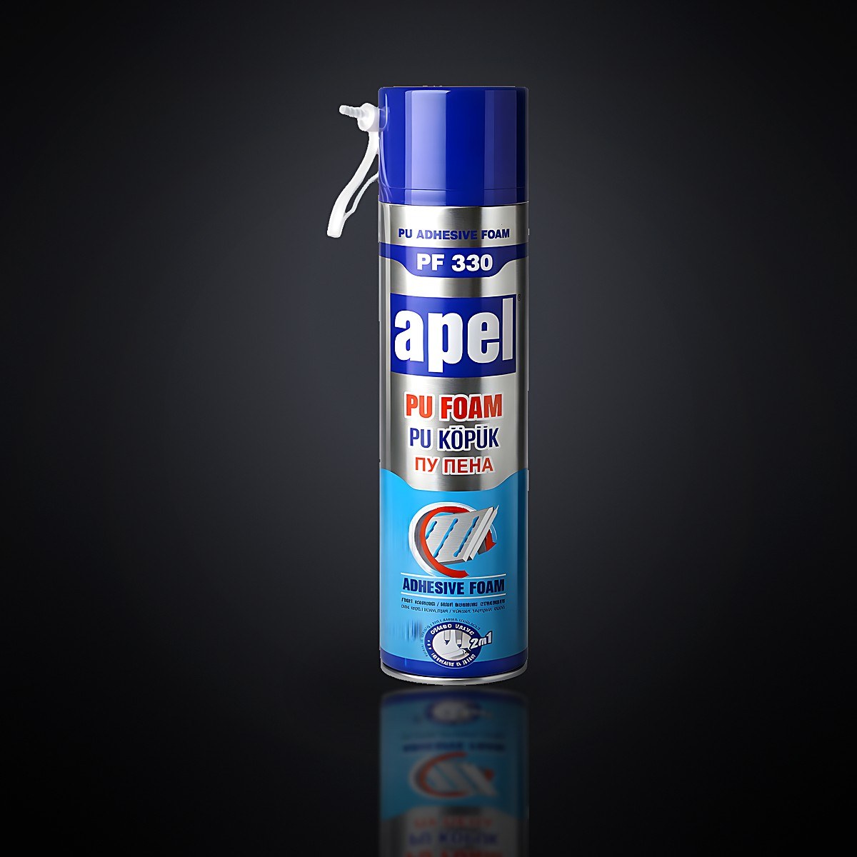 Apel PF330 PU pjena 750 ml