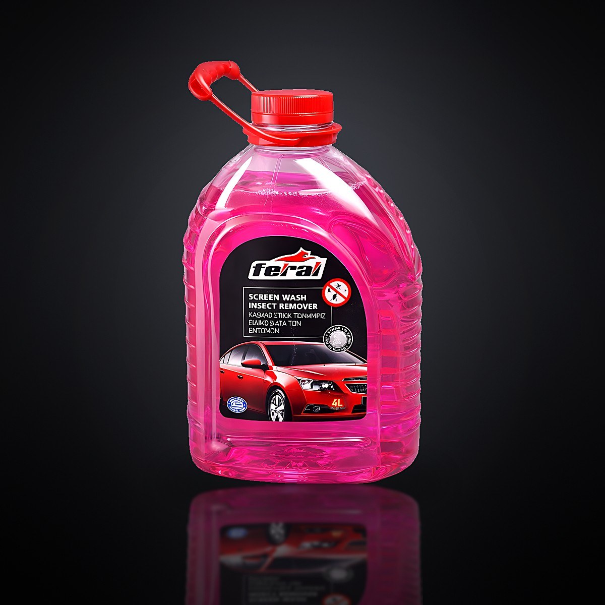 Feral Screen Wash Insect Remover 4L