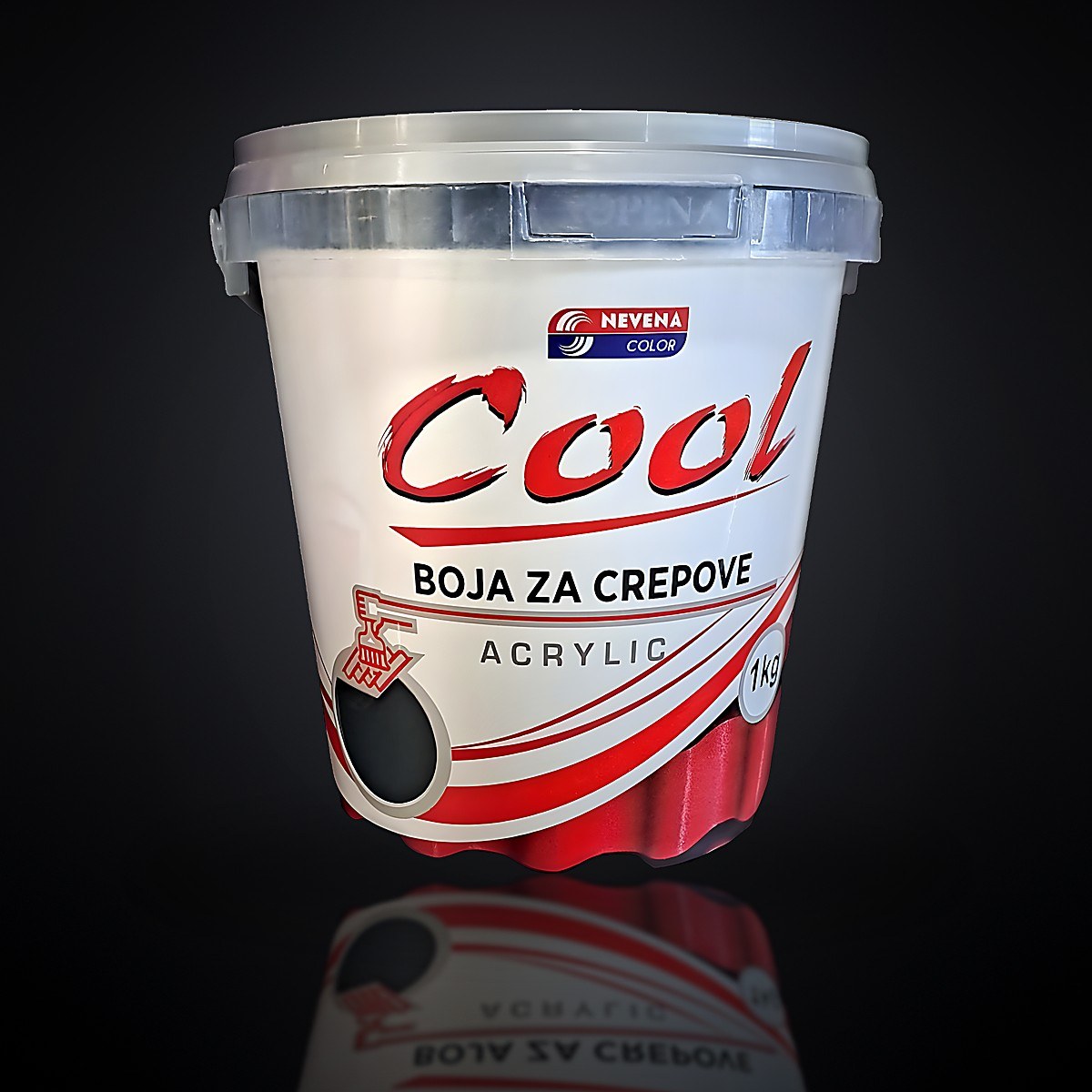 Cool boja za crijep antracit 1 kg
