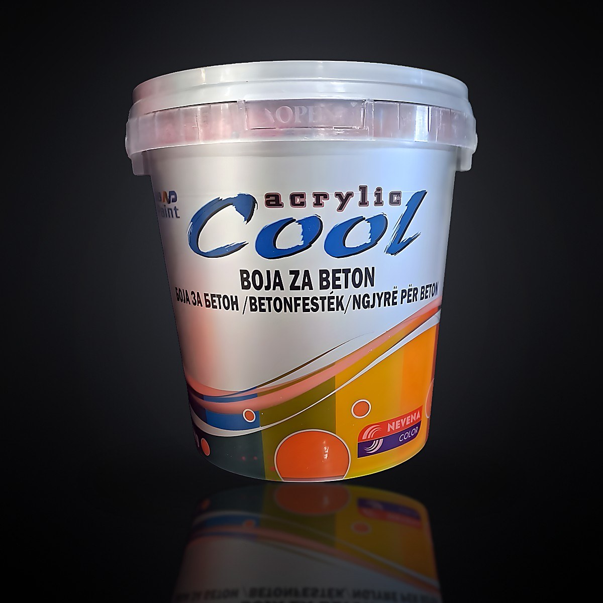 Cool boja za beton oksid crvena 08, 1 kg