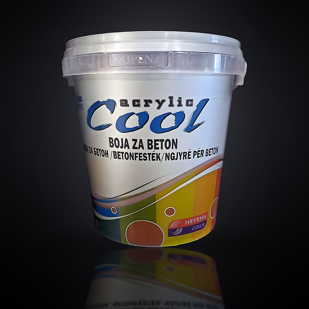 Cool boja za beton braon 12, 1 kg